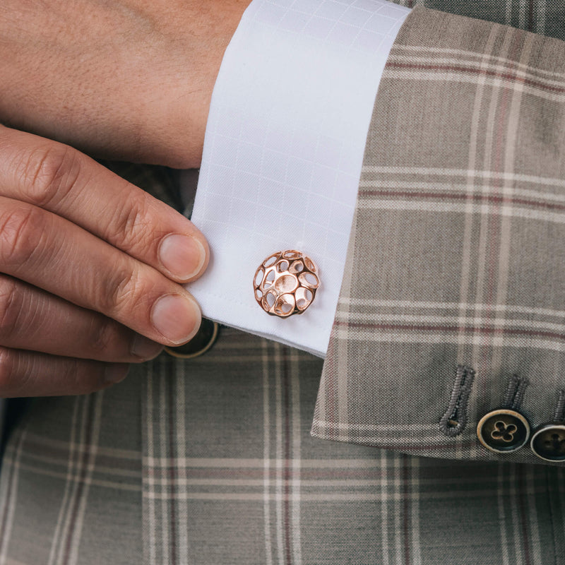 Cufflinks | Rose Gold